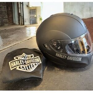 Harley-Davidson Matte Black Full-Face Helmet